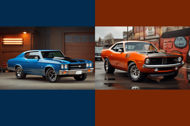 Muscle Legends: Chevrolet Chevelle SS 454 vs. Plymouth Hemi ‘Cuda