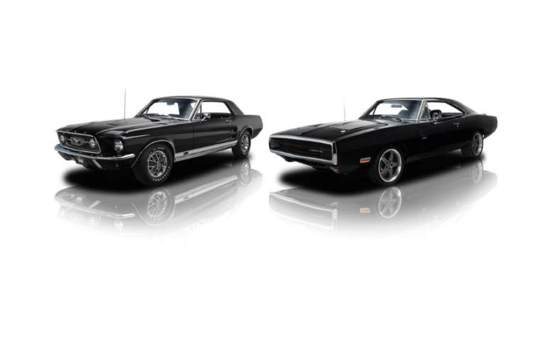 The 1970s Muscle Car Showdown: Ford Mustang vs. Dodge Charger