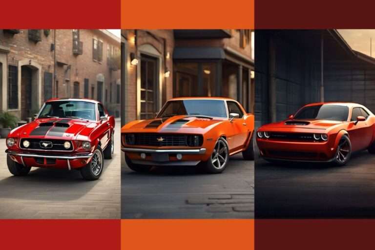 The Battle of the Titans: Comparing the Big Three Muscle Car Manufacturers