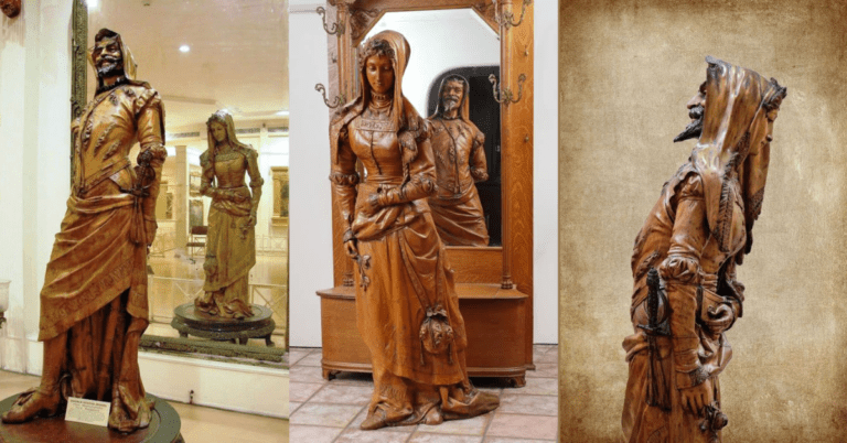 Two Faces of Temptation: Exploring the Mephistopheles and Margaretta Statue