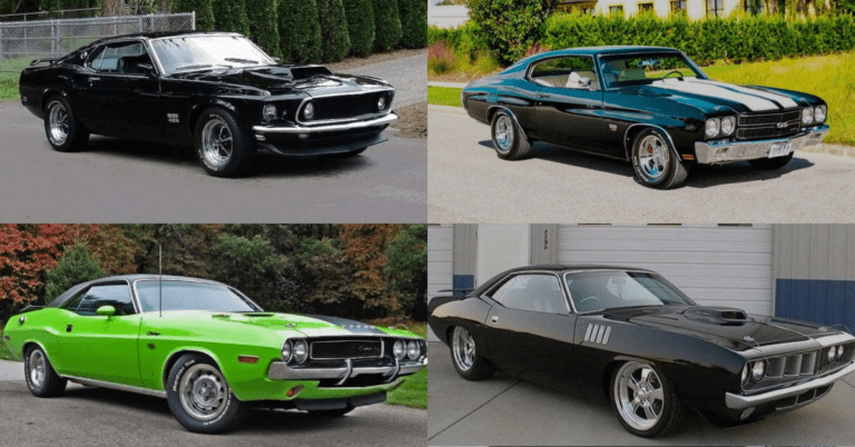Revving Through History: Exploring the Iconic Muscle Cars of 1970