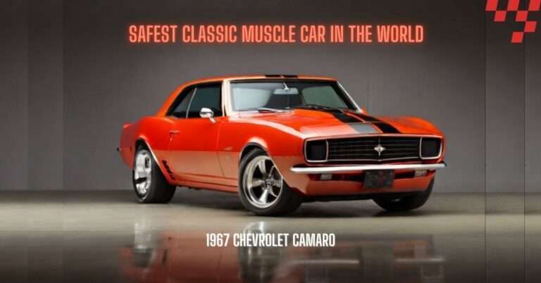 Safety and Strength: Exploring the 1967 Chevrolet Camaro as a Classic Muscle Car