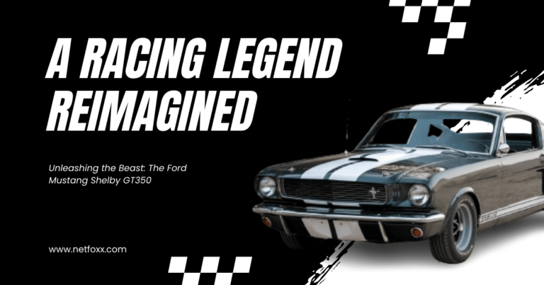 Unleashing the Beast: The Ford Mustang Shelby GT350 – A Racing Legend Reimagined