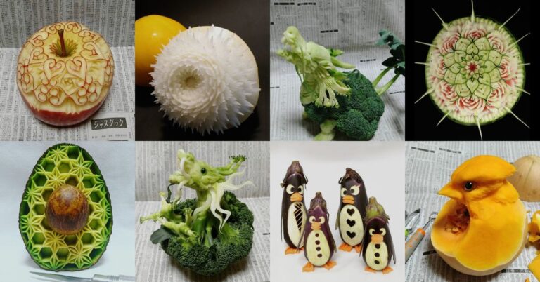 Discover 30 Exquisite Examples of Delicate Food Art by This Japanese Artist