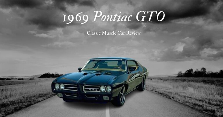 1969 Pontiac GTO Review – Classic Muscle Car Review
