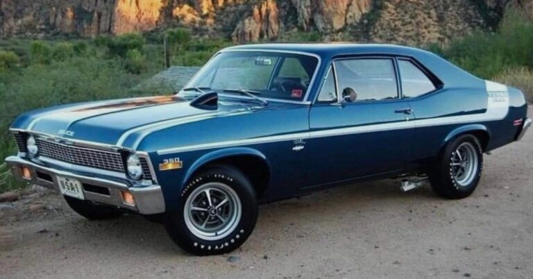 Unleashing the Beast: The 1969 Chevrolet Nova SS – An American Muscle Car Legend