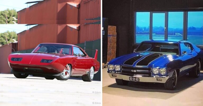 Speed Titans: 1970 Chevelle SS 454 vs. 1969 Charger Daytona – A Classic Muscle Car Showdown